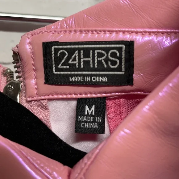 Iron Fist/24 Hours “Nun Fux Given” Sexy Pink Bodysuit - Picture 9 of 16